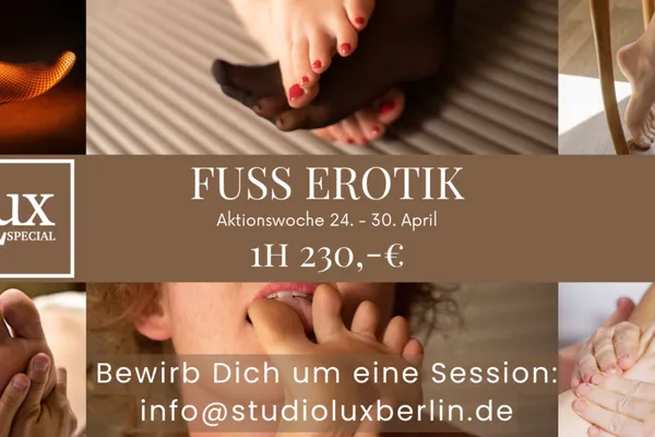 Aktionswoche Fuß Erotik 24. bis 30. April 2023