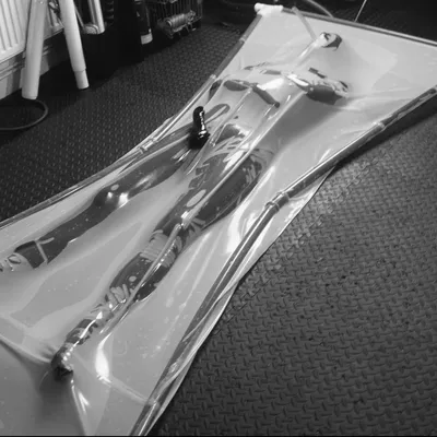 Vacuum Bed Latex Bondage
