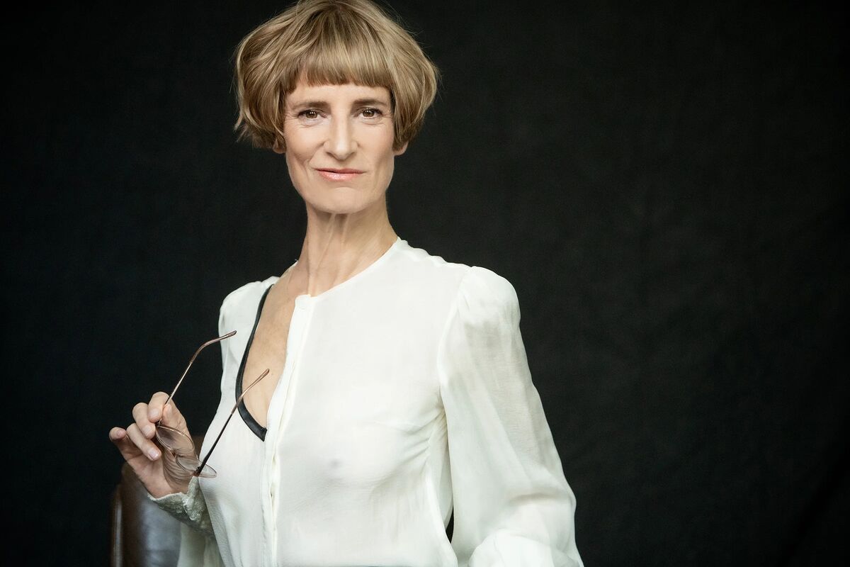 Miss Juliette as teacher with glasses and transparent blouse