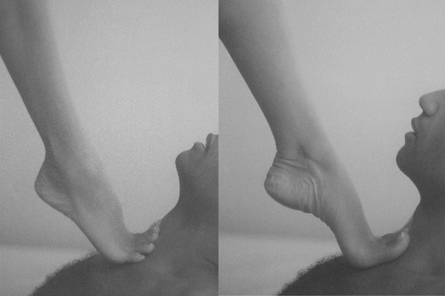 Trampling and heel worship in BDSM studio lux in Berlin